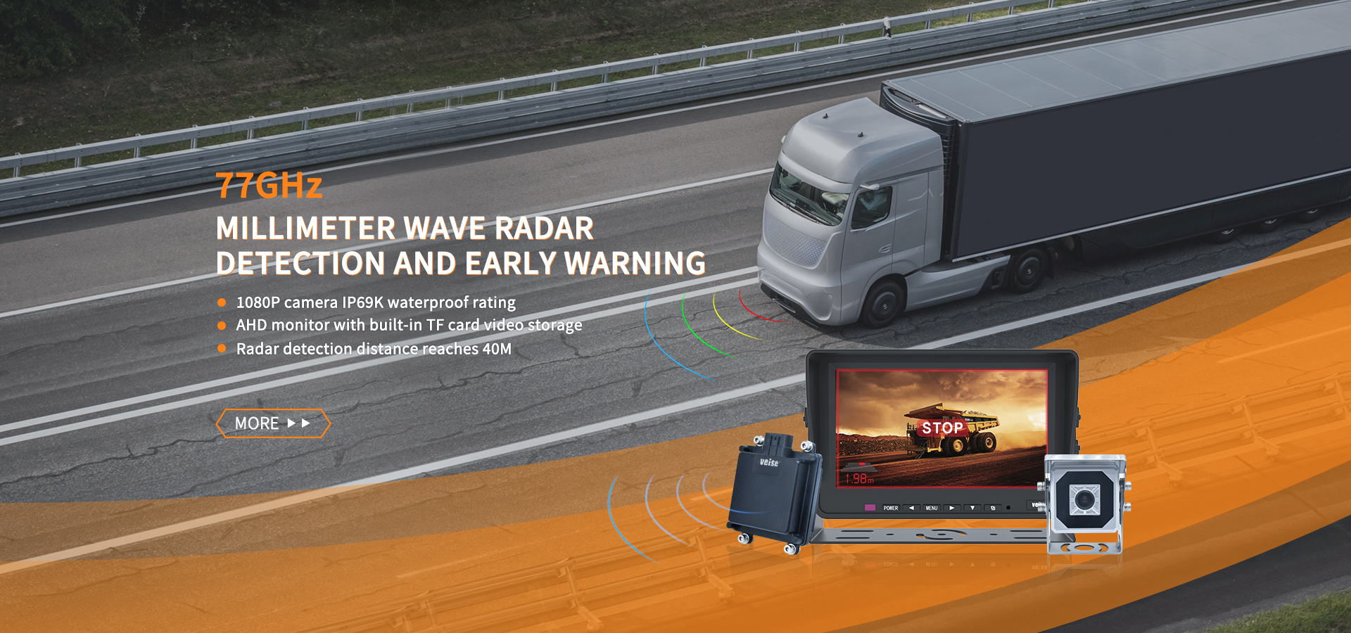 77GHz MILLIMETER WAVE RADAR DETECTION AND EARLY WARNING