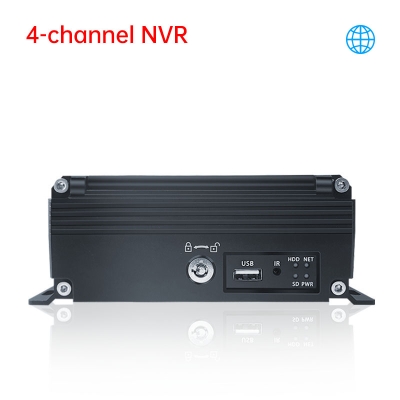4-channel NVR Vehicle Mobile Network Video Recorder
