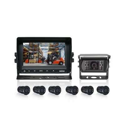 Ultrasonic Reversing Radar Camera System+Warning Function