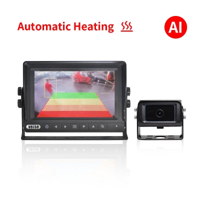 AI Blind Spot Detection Backup Camera System for Cold Storage Forklifts