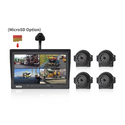 10.1-inch 1080P  4-ch Backup Camera System