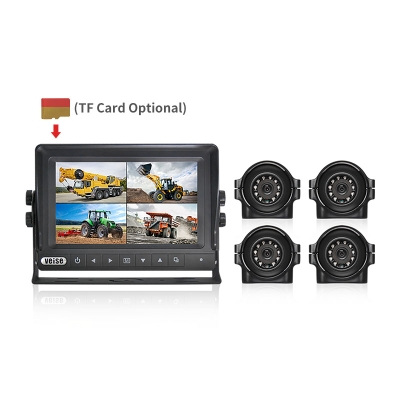 Waterproof Quad Monitor Camera System