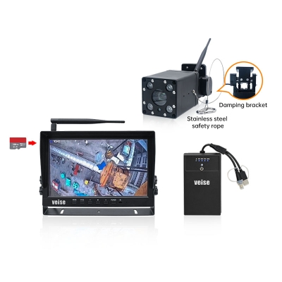 10.1-inch 36x Zoom Wireless Camera Monitor System for Cranes and Hoists