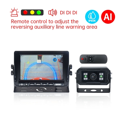 AI Pedestrian Detection Audible & Visual Warning System