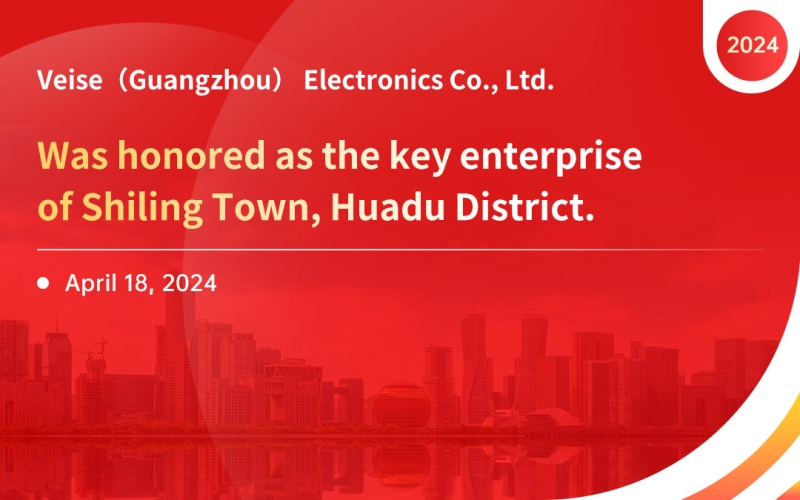 Glory again - VEISE won the title of 'Key Enterprise of Shiling Town, Huadu District', demonstrating the strength of the industry leader for two consecutive years!