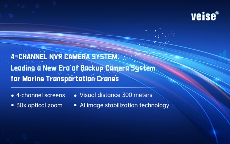 Quad NVR Video Surveillance System Leads the New Era of Marine Lifting Surveillance