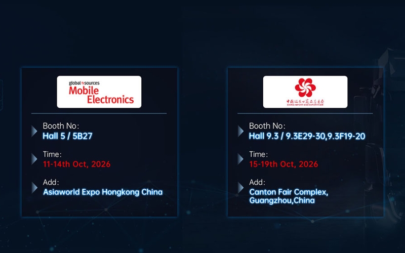 Two Shows in October &ndash; Visit Us at Global Sources Consumer Electronics & Canton Fair to Explore Our New On-board Vision Solutions